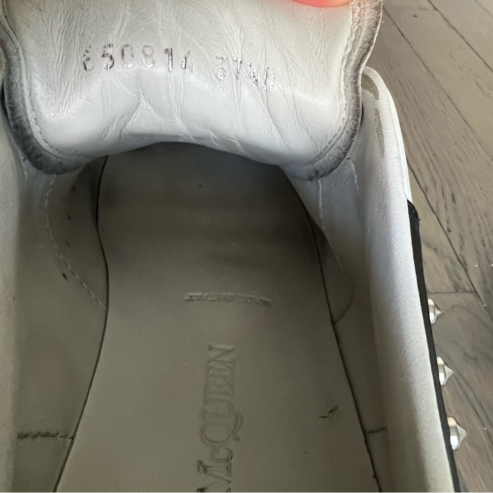 Alexander McQueen white sneakers size 37,5 or 7,5 - Picture 7 of 11